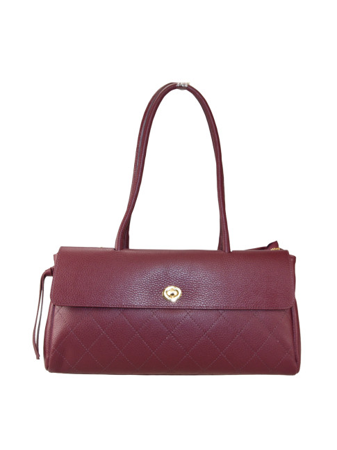Borsa a spalla in pelle con...