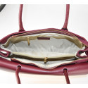 Leather shoulder bag with shoulder strap - CM39843