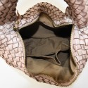 Woman washed woven leather bag - JH58864