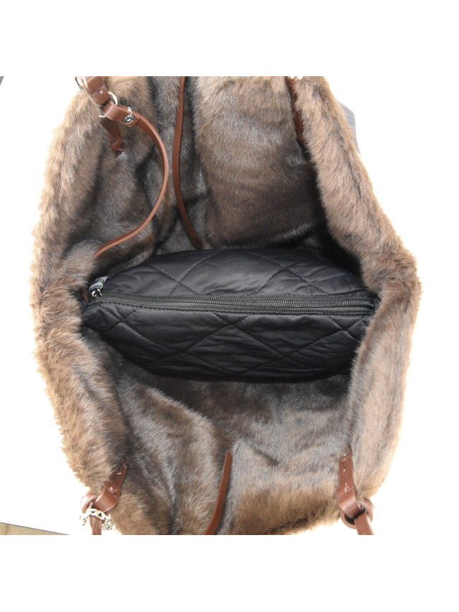 Borsa donna a spalla in tessuto...