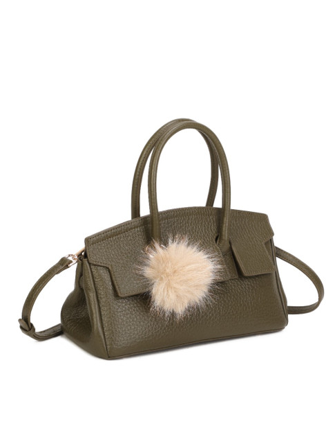 Woman synthetic leather...