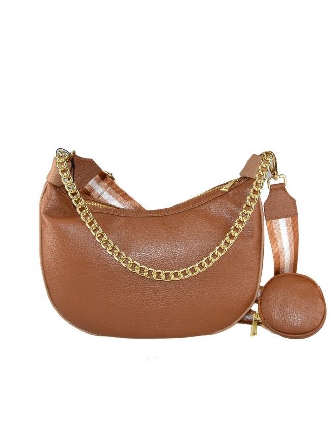 Woman leather shoulder bag - YJ35838