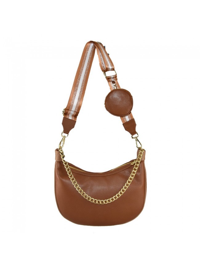 Woman leather shoulder bag - YJ35838