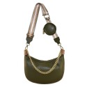 Woman leather shoulder bag - YJ35838