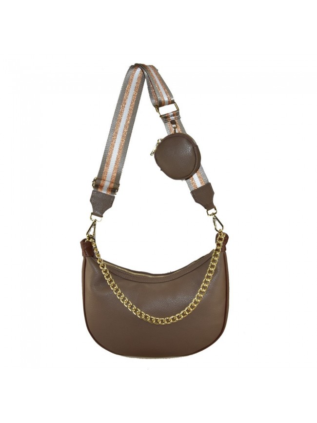 Woman leather shoulder bag - YJ35838