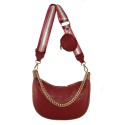 Woman leather shoulder bag - YJ35838
