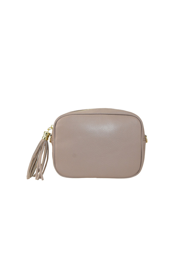 Leather bag with shoulder strap -JL16818