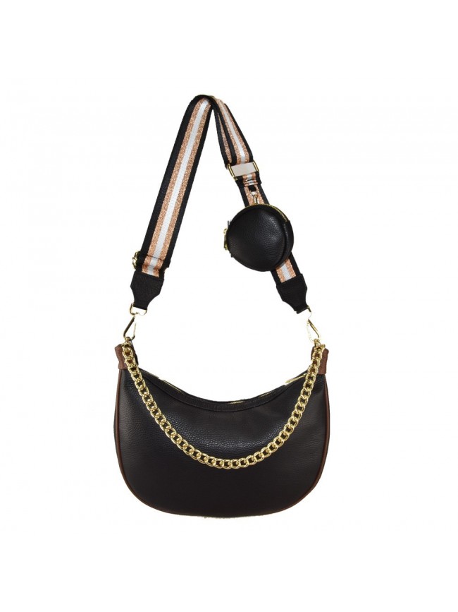 Woman leather shoulder bag - YJ35838