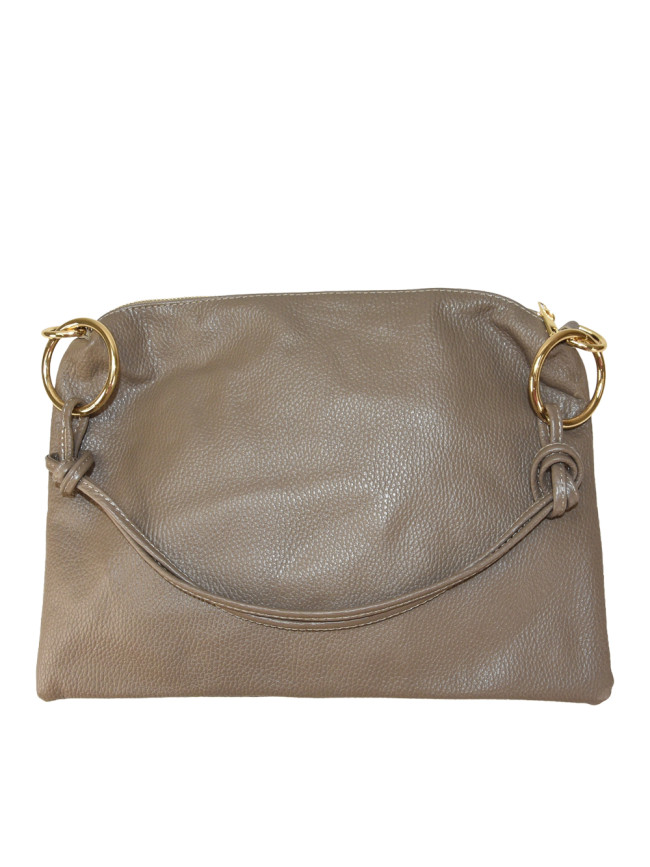 Woman leather pochette 100% made...