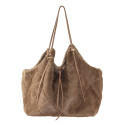 Woman synthetic fur shoulder bag - BO106