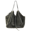 Borsa donna a spalla in ecopelliccia con tracolla - BO106