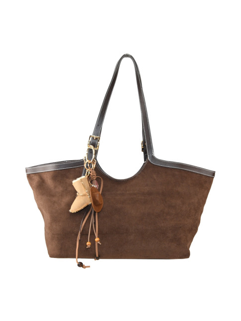 Woman synthetic leather...