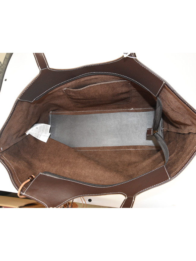 Woman synthetic leather shoulder bag...