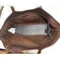 Borsa donna a spalla in ecopelle con tracolla - BO008