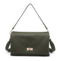 Woman synthetic leather shoulder bag - 52175