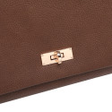Woman synthetic leather shoulder bag - 52175