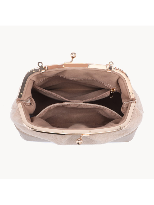 Woman synthetic leather shoulder bag...