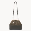 Borsa donna a mano in ecopelle con tracolla - 56011