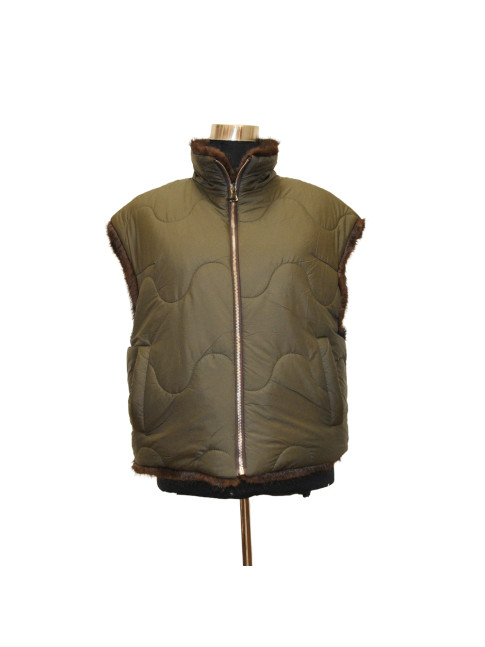 Gilet in ecopelliccia...