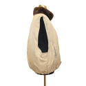 Synthetic doubleface fur gilet - GE354