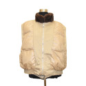Synthetic doubleface fur gilet - GE354