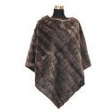 Synthetic fur cape - PC064