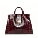 Leather hand bag 100% made Italy - CK37841