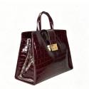 Leather hand bag 100% made Italy - CK37841