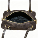Leather shoulder bag with shoulder strap - BS26828