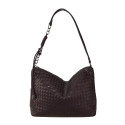 Borsa donna a spalla in ecopelle con tracolla - PH6356