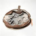 Borsa da spalla in pelle intrecciato effetto vintage - JK48853