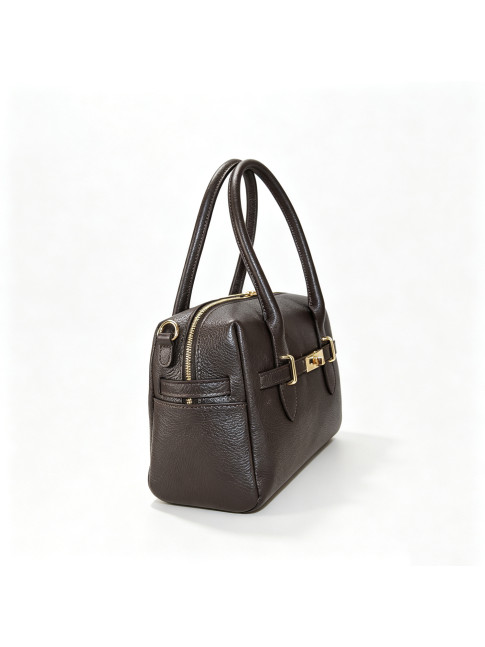 Leather hand bag 100% made... 2