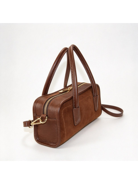 Leather hand bag 100% made... 2