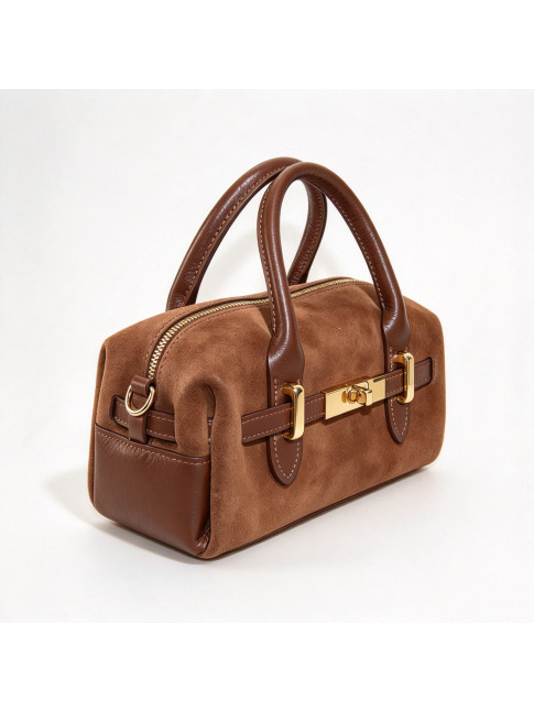 Leather hand bag 100% made... 2