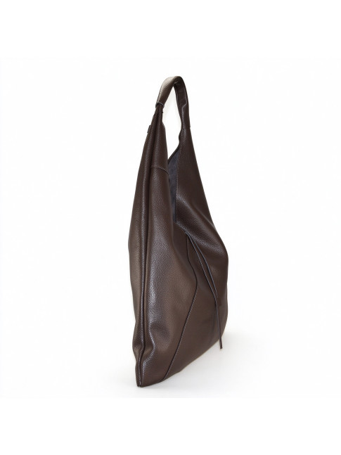 Leather shoulder bag with... 2