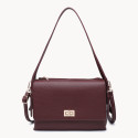 Borsa donna a spalla in similpelle con tracolla - 56012