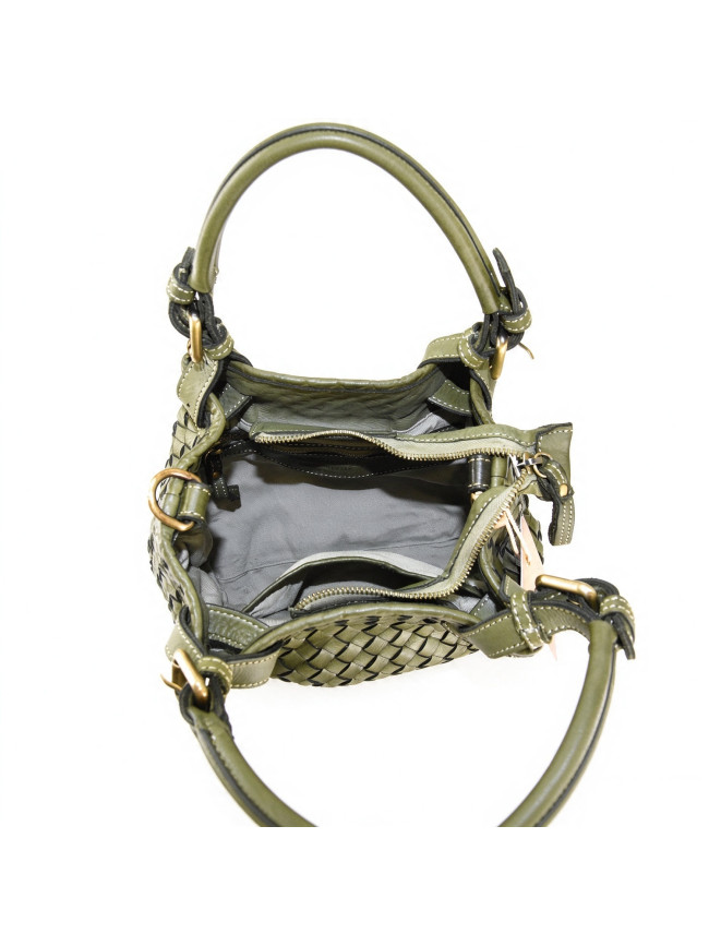 Borsa da spalla in pelle effetto...