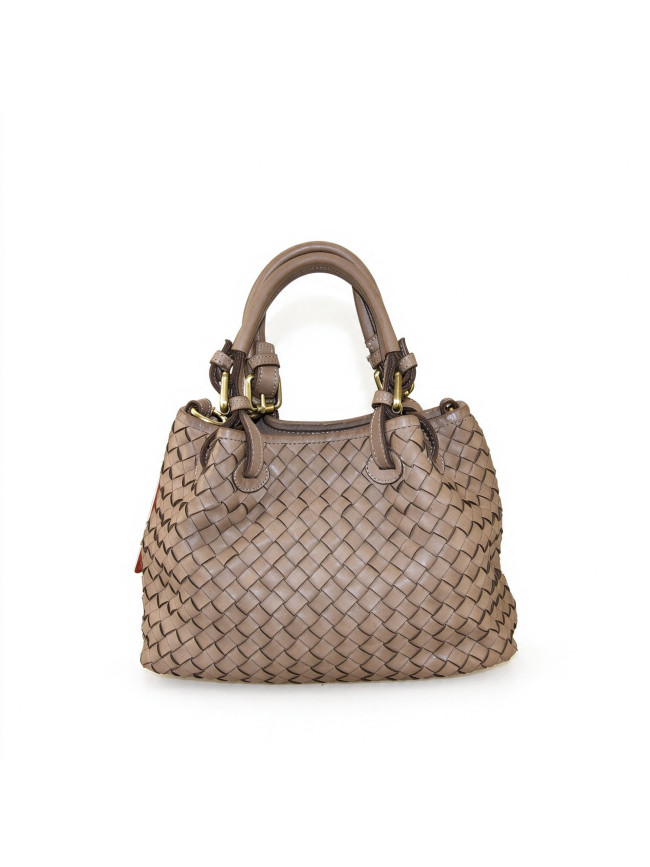Borsa da spalla in pelle effetto...