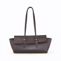 Borsa a spalla in pelle con tracolla regolabile - LE32835
