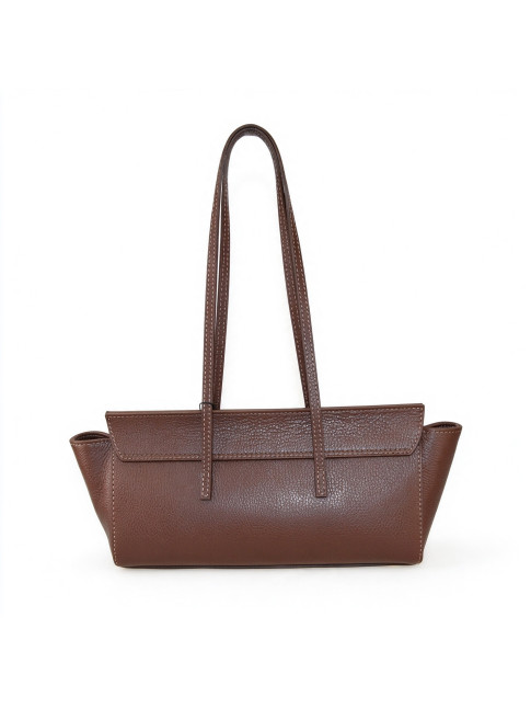 Leather shoulder bag with... 2