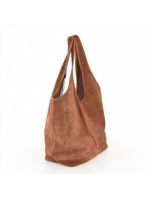 Suede leather shoulder bag... 2