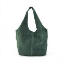 Suede leather shoulder bag - CT23825