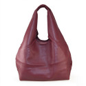 Woman synthetic leather shoulder bag - P298