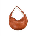 Borsa da spalla in pelle intrecciato effetto vintage - JY48853