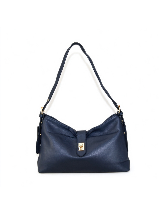 Woman synthetic leather shoulder bag...