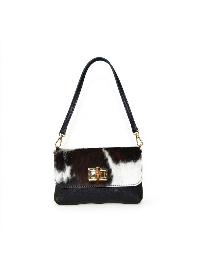Borsa a spalla donna in pelle e...