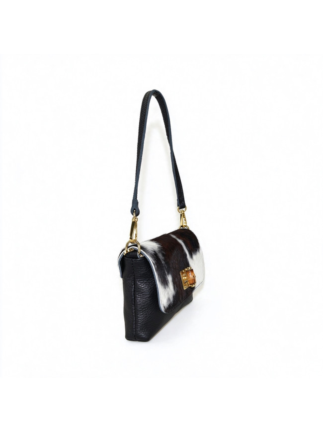 Borsa a spalla donna in pelle e...