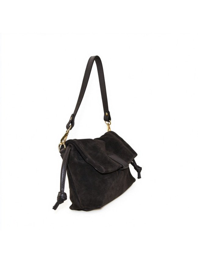 Borsa a spalla in pelle con tracolla...