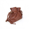 Leather shoulder bag with shoulder strap - ST29832