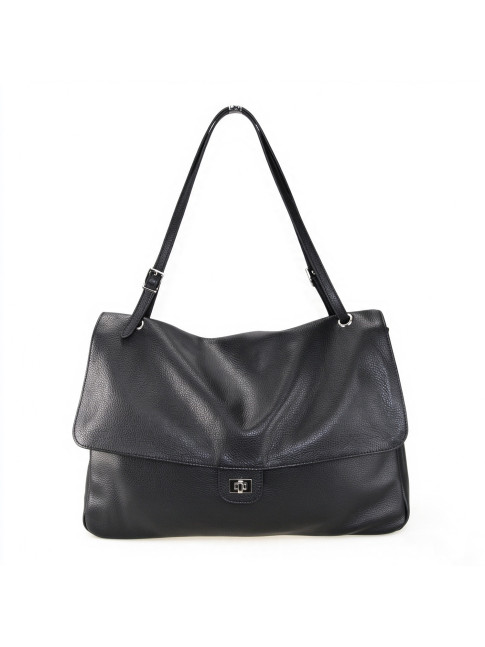 Borsa a spalla in pelle con...